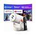 Aurzen E1 Mini Beamer mit Offiziellem Netflix, Smart Projektor Heimkino