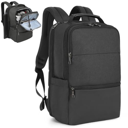 WQZXM Sac À Dos Extensible pour Hommes pour Ordinateur Portable De 15,6 À 19 Pouces, Sacs À Dos De Voyage pour Hommes, Sacs À Dos De Grande Capacité, Mode Masculine(15.6'')