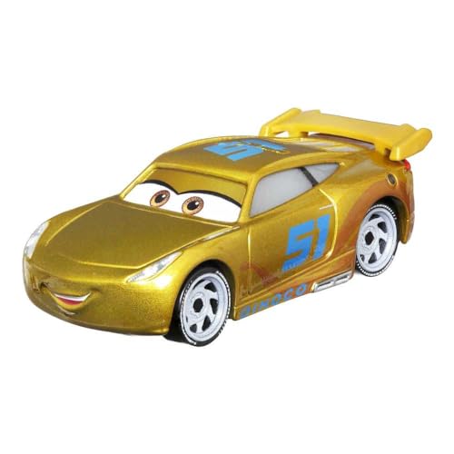 Disney Cars On The Road Diecast Metallic Dinoco Racing Center Cruz Ramirez - Thumbnail 3
