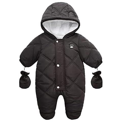 Toddler Snowsuit Boys Winter Clothes Unisex Baby Coat Size 6 7 8 9 Infant Jacket Cover
