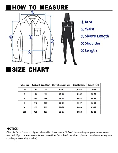 Match Women's Long Sleeve Plaid Flannel Shirt #2021 (Large, 2021 Checks#1) #TOP6