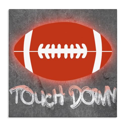 Stupell Industries Touch Down Urban Sports, 36 x 36 Inch Canvas Wall Art