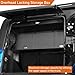 Hooke Road JKU Rear Trunk Upper Locking Storage Box Security Organizer for 2007-2018 Jeep Wrangler JK Unlimited 4-Door Hardtop, Interior Rooftop Cargo Carrier