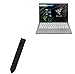 BoxWave Stylus Pouch Compatible with Razer Book 13 (2020) - Stylus PortaPouch, Stylus Holder Carrier Portable Self-Adhesive for Razer Book 13 (2020) - Jet Black