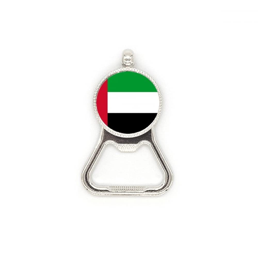 Décapsuleur Émirats arabes unis en acier inoxydable, souvenir et cadeau original