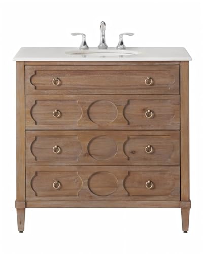 ZESTO PASSION FOR LIVE 36-inch Bathroom Vanity with Single Sink,
