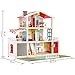 Hape Doll Family Mansion| Award Winning 10 Bedroom Doll House, Wooden Play Mansion with Accessories for Ages 3+ Years