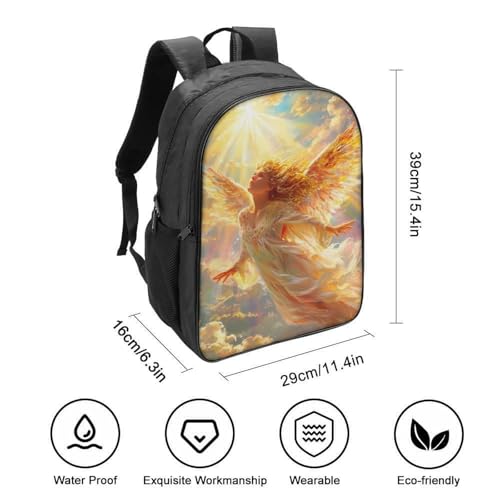 Mochila preescolar con correa para jardín de infancia Angels 3D 2
