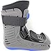 Superior Braces Low Top, Open-Toe, Closed-Toe, Low Profile Air Pump CAM Medical Orthopedic Walker Boot for Ankle & Foot Injuries, Gray (Medium)
