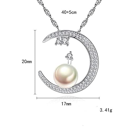 Collier délicat perle et lune : le cadeau idéal pour elle