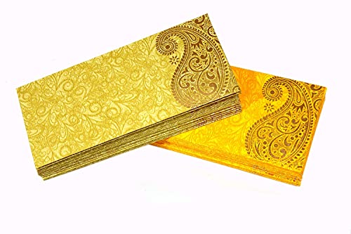 Image of Peeplvalue Premium 100 Pcs Designer Money gift Envelope, Shagun Lifafa -Multicolor