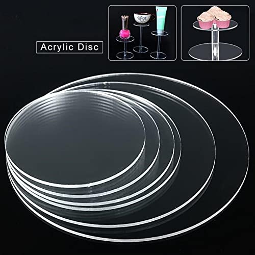 Rond de plexiglas pour cadre photo circulaire diamètre 220 mm