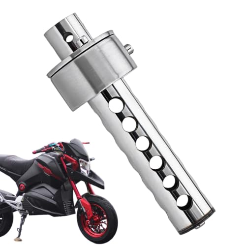 Silenciador de motocicleta para tráfico urbano y circuitos de carreras de fin de semana