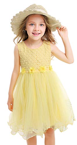 Bienvenu Girl Kids Summer Wide Brim Floppy Beach Sun Visor Hat with Flowers2