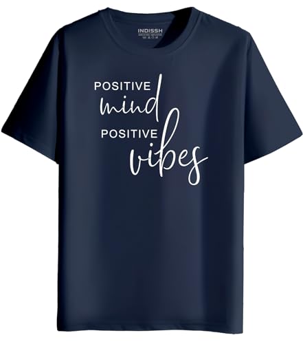 Image of INDISSH Women's Regular Fit Half-Sleeves YOGA15 Themed Garphic Printed Tshirt|Regular Wear T-Shirt for Women's| Pack of 1 T-Shirt|