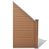 Wakects Hekplaat, tuinafdekplaat van hout-kunststof-composietmateriaal voor buiten