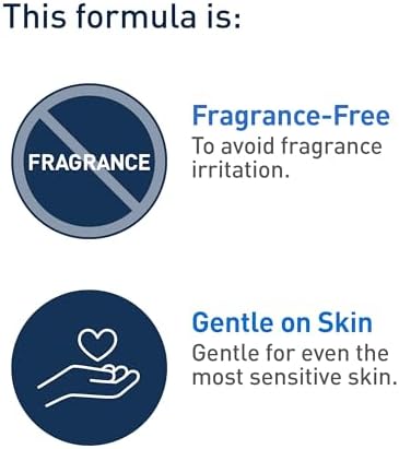 CeraVe BABY Moisturizing Lotion, Gentle Skin Care for Face & Body with Ceramides, Hyaluronic Acid, Niacinamide & Vitamin E. Fragrance-Free, Paraben-Free, Dye-free. Sensitive skin, non-greasy, 473ML - 4