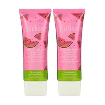 Purlisse Watermelon Energizing 2 Minute Polishing Peel, Cruelty-free, Paraben & Sulfate-free, Brightening & Smoothing, 2 Pack