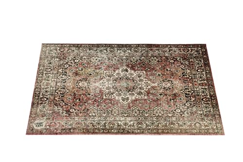 Drum N Base Alfombra persa vintage, 130 x 90 cm