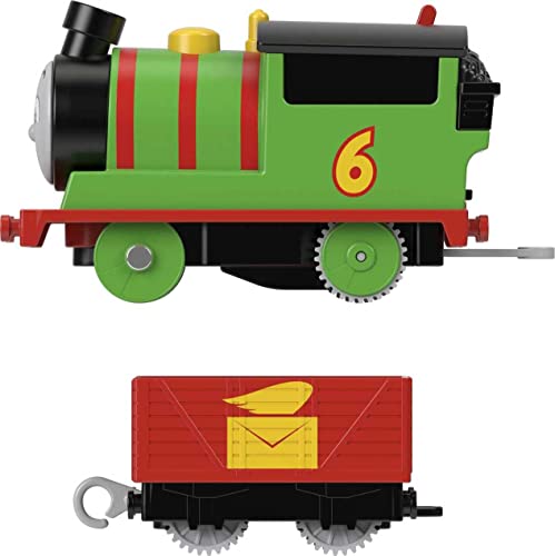 Thomas & Friends Gemotoriseerde speelgoedtrein Percy Batterij Aangedreven Motor met Tender voor Kleuterschool Pretend Play Leeftijden 3+ Jaar, HDY60 - Image 5