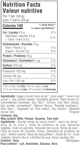 CLIF BUILDERS Mini Protein Bars, Chocolate Mint Flavour, 10g of Protein, Prepared in Canada, Gluten Free, No Artificial Sweeteners, 34 g (Pack of 10), Prepared in Canada - 1