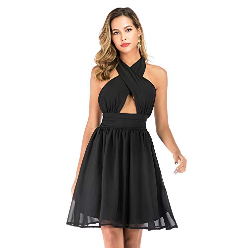 Robe de cocktail chic à bandage croisé pour vos soirées estivales