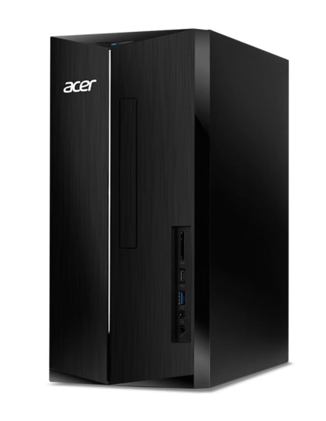 acer Aspire TC-1785-UA92 Business Desktop (Intel i5-14400, 16GB DDR5, 512GB PCIe NVMe SSD, Intel UHD, 300W PSU, WiFi 6E, Bluetooth 5.3, RJ-45, 2 HDMI, Windows 11 Pro) w/DKZ USB Port Expander