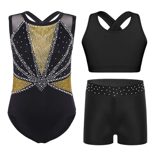 Combinaison gymnastique artistique enfant haut de gamme fluide