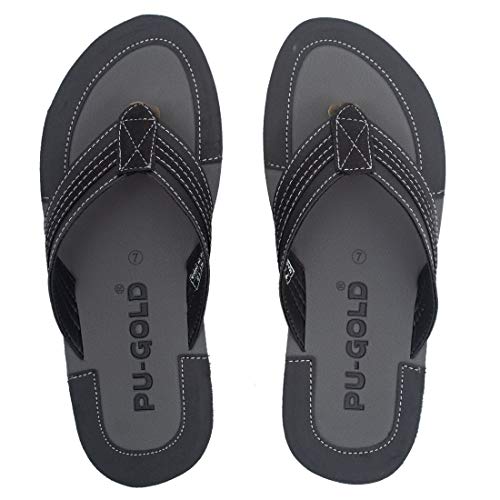 Image of ASIAN Sliper's for Men's | Men's Chappal for Boy's Stylish Flat Heels Slippers for Men | Perfect Walking (Pack of 2) 10