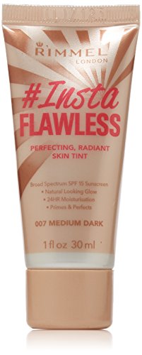 Rimmel Instaflawless Skin Tint, Medium Dark, 1.01 Ounce