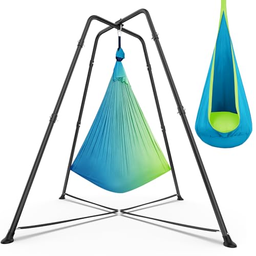 Swing Stand Sensory Swing, Swing Frame Pod Swing, X-Shaped