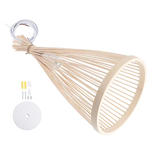 Lustre lanterne en osier pour tamiser la lumière de votre chambre