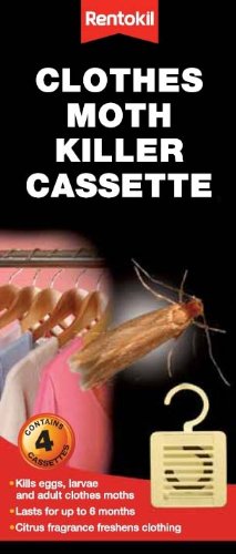 RentokilClothes Moth Killer Cassette Pack 4- pest control
