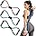 HPYGN Resistance Bands, Figure 8 Exercise Bands for Women Men, 8 Shaped Resistance Bands for Arms, Chest Expander, Yoga Gym F