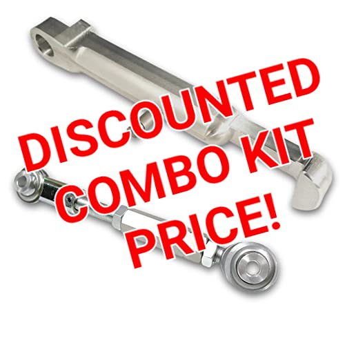 R1 2009-2014 Adjustable Kickstand & Lowering Links Discount Combo Kit #TOP1
