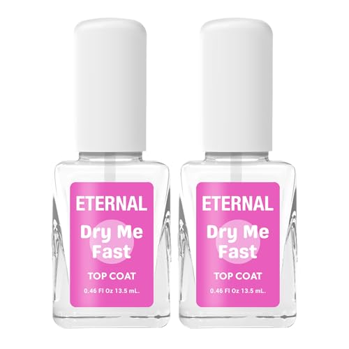 Eternal Fast Drying Top Coat 2 Pack