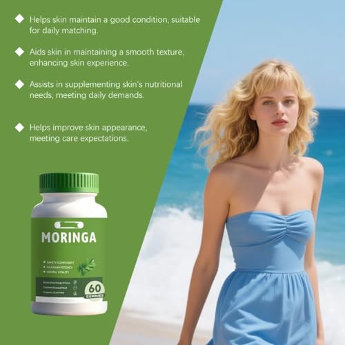 Moringa gélules concentration énergie naturelle complément 2PCS