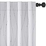 Deconovo Curtains for Sliding Glass Door, 108 Inch Length, Set of 2 - Thermal Insulated Blackout...