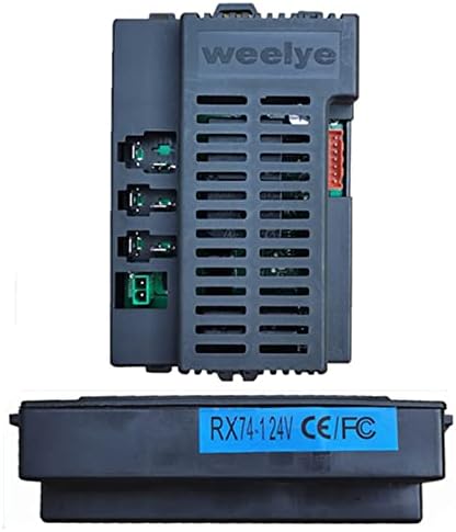 Weelye RX74 24V CE FC Control Box Receiver 2.4G Bluetooth,RX30 24V Mainboard Accessories Children Electric Ride On Car Replacement Parts