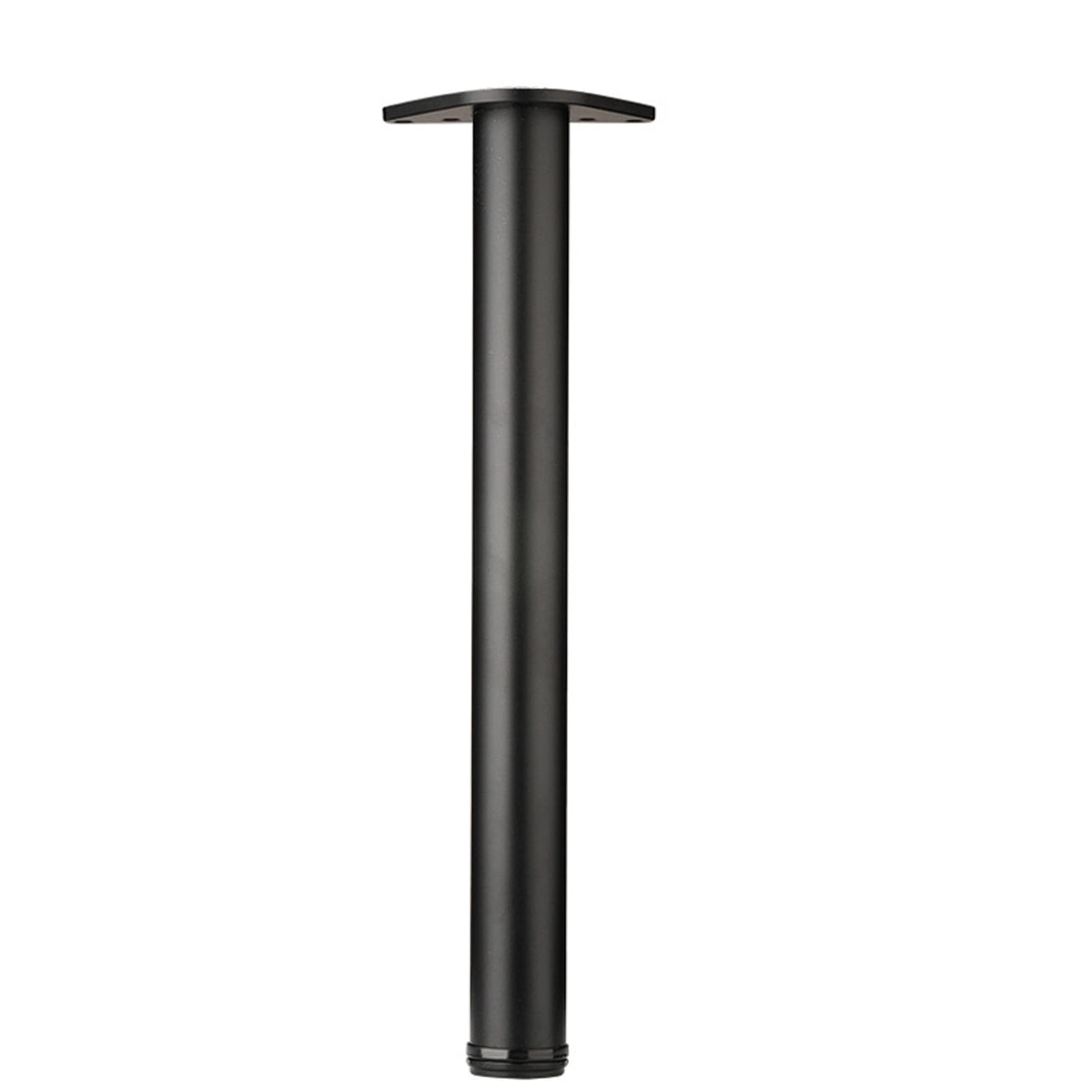 Patas de mesa de aluminio ajustables, patas metálicas de altura regulable para muebles, de acero inoxidable resistente para soportes de TV, armarios, mesas de comedor y escritorios (alto: 50 cm)