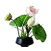 Produktbild NYKK Künstliche Blume Lotus-geformte künstliche Blume Bonsai im Wohnzimmer, Esszimmer und Büros zu platzieren einfache Seide Blumenentwurf künstliche Blumen verwendet Ewige Blume
