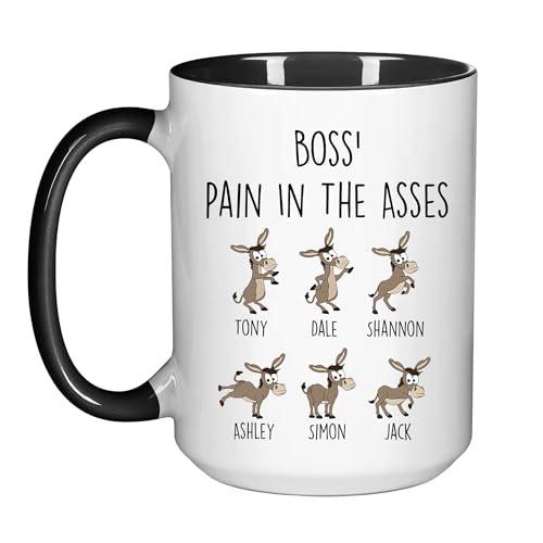 MAHOMAY Funny Boss Mug - Personalized Gift for...