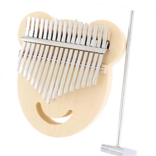 た カリンバ 楽器 17 キー スプルースシェイプ サムピアノ カリンバ ムビラ チューニングハンマー付き 初心者/プロのパフォーマンス用