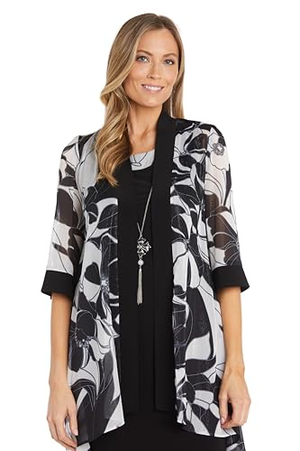 Image of R&M Richards Women's Clementine Noir Ensemble