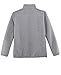 ZENTHACE Mens Quarter-snap Quilted Fleece Pullover Sweater Long Sleeve Henley Sweatshirt Winter Casual Warm Jacket Light Grey XXL