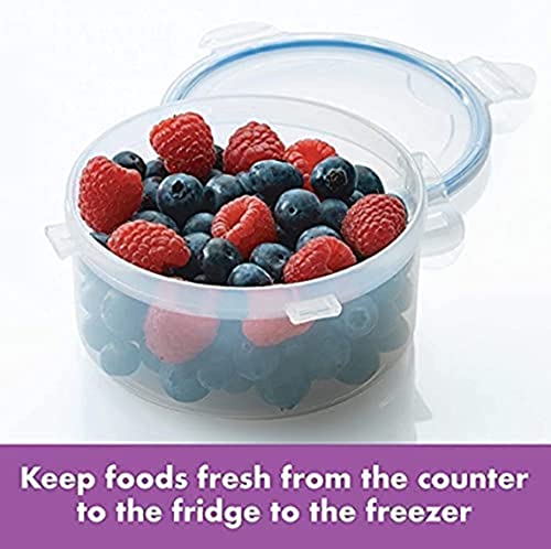 Image of 500 ML Air Tight | Plastic Lunch Box | Multi Color Containers Small Box | Especially for Navratri Kanjak Purposes | Leak Proof | Dishwasher Safe - Set of 12, Assorted