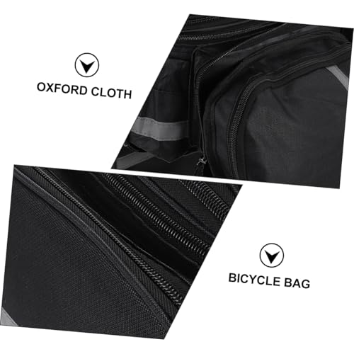 Sacoche de vélo arrière imperméable de grande capacité pour cyclisme - 7