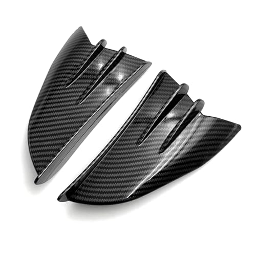 Aileron aérodynamique moto carbone brillant pour habiller le carénage C400X