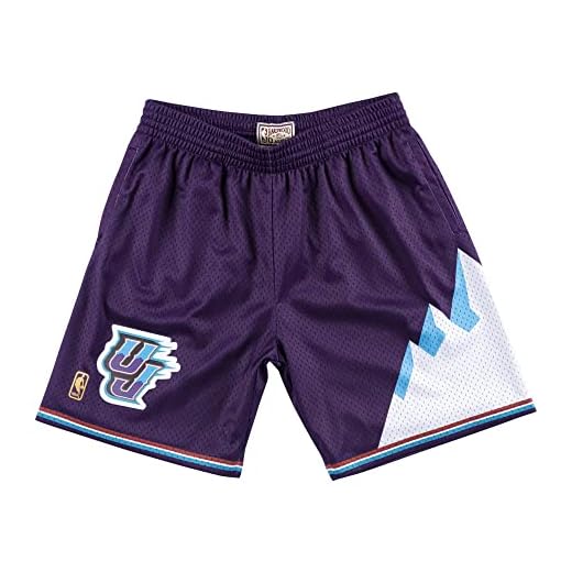 Mitchell & Ness Utah Jazz Hardwood Classics Swingman Men's Shorts (Large)