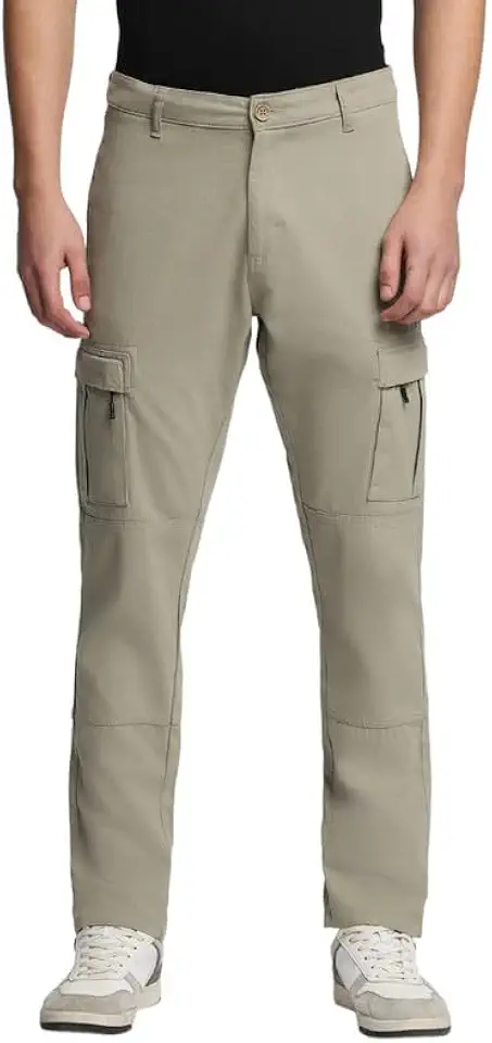 Dennis Lingo Solid Cotton Trousers